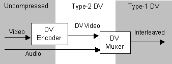 DV Encoder and DV Muxer 