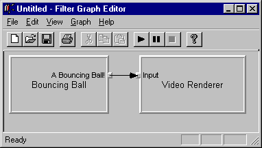 Bouncing Ball filter graph