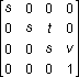 Sample matrix that is represented by the array below