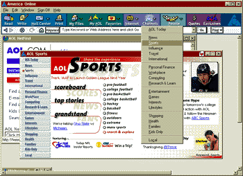 AOL browser screen shot