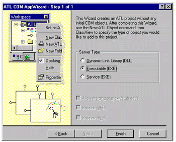 Selecting Executable