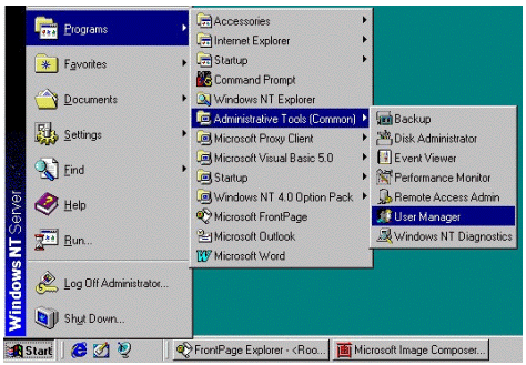 Windows NT User Manager