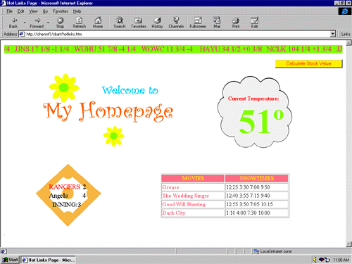 Jenny's home page: After