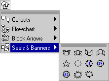 Example of msoControlButtonPopup constant