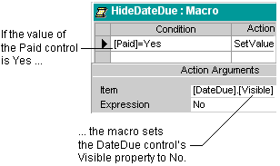 Set a value based on an event