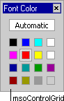 Example of msoControlGrid constant