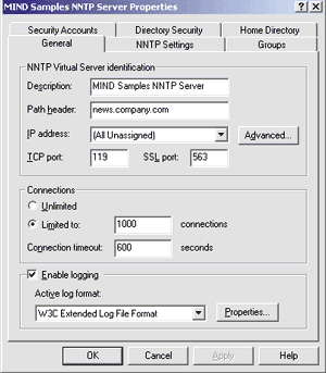 Figure 2: General Settings