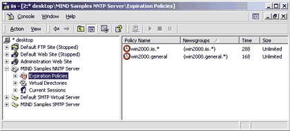 Figure 10: Expiration Policies