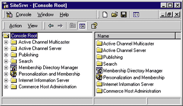 Figure 2: Site Server Service Administrator