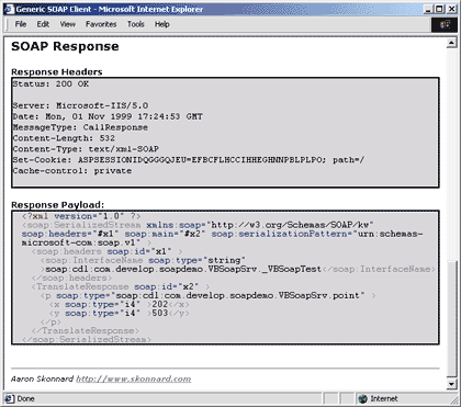 Figure 3: SOAP Response