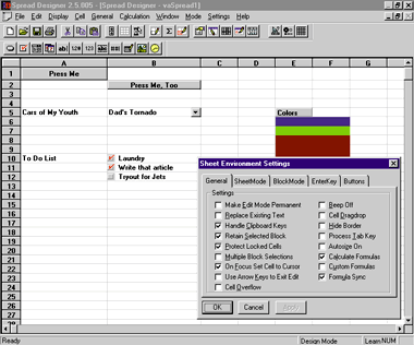 Figure 15: Spread 2.5 from FarPoint Technologies