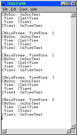 Figure 5 TRACE Output