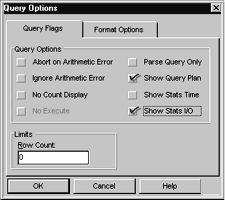 Figure 17: Query Options