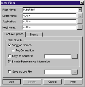 Figure 19: SQL Trace