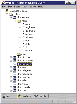 Figure 5: Building English Query