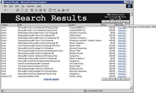 Figure 15: Partial Results