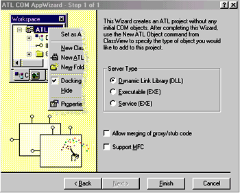 Figure 4: Choosing the Server Type