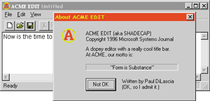 Figure 4 Old Open Dialog