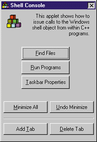 Figure 3: Shell Console