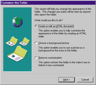 Figure 13: Folder Wizard