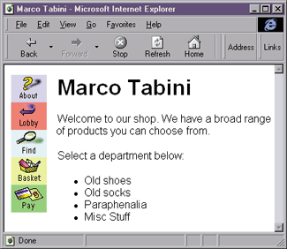 Figure 5: Marco Tabini Store