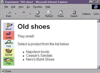 Figure 6: Selecting a Product