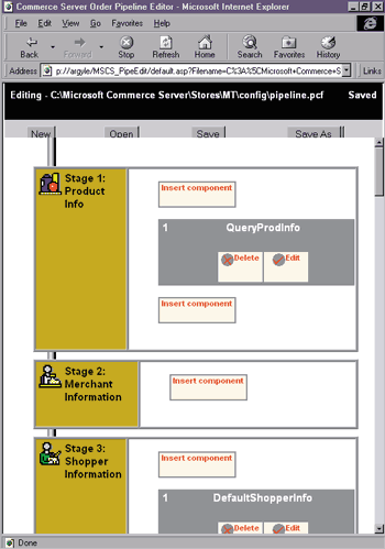 Figure 29: Web-based Pipeline Editor