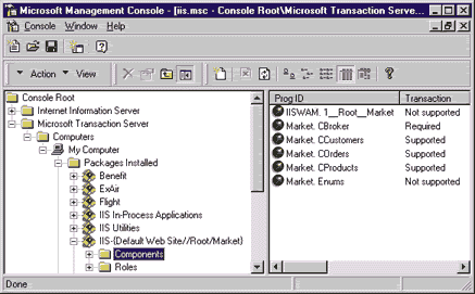 Figure 2 MTS Explorer