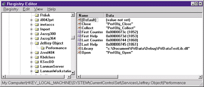 Figure 7 Adding Objects to the Registry