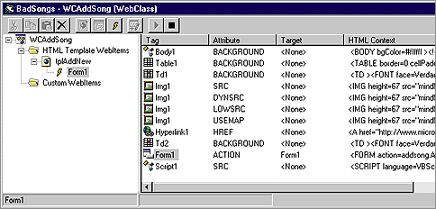 Figure 10: The WebClass Viewer