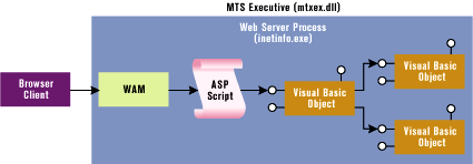 Figure 3: IIS Web Server Process