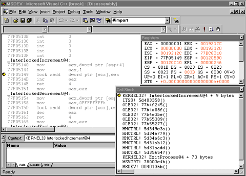 Figure 13 Call Stack