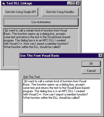 Figure 1 Dialog in a DLL