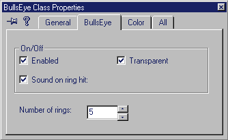 Figure 13 BullsEye Properties