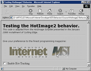 Figure 8: Testing HotImage2