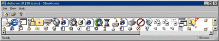 Figure 6 Shdocvw.dll's Icons