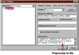 Figure 2 Preprocessing Source Code to a File