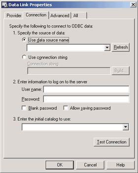 Figure 9 Data Links Editor