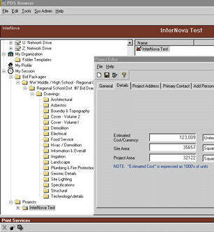 Figure 3: PDS Project Editor