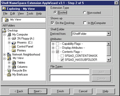 Figure 3: AppWizard Step 2