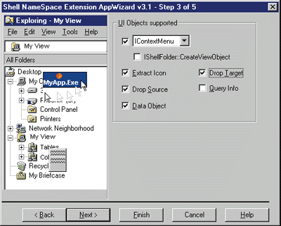 Figure 4: AppWizard Step 3