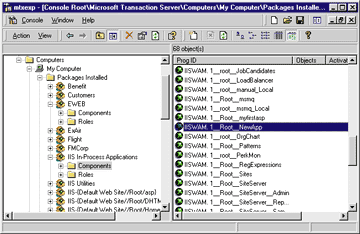 Figure 2: IIS In-Process Applications Library Package