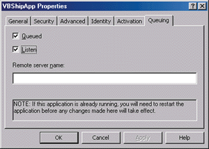 Figure 4 Queuing Options