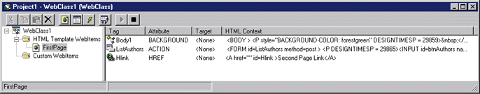 Figure 8 WebClass Designer