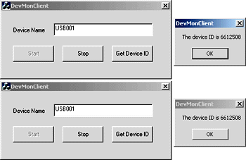 Figure 1 Two Clients Connected to the Same Object