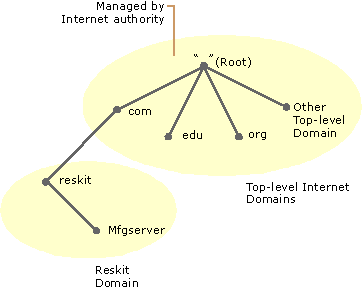 Figure 5.1    Domain Name System 