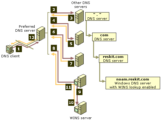 Figure 6.23    Example of WINS Lookup