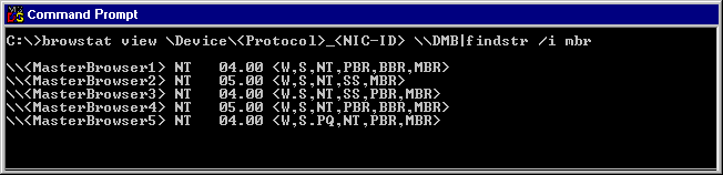 Figure I.14    Locating Master Browsers on a Domain