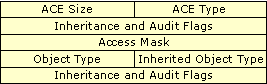 Figure 12.23    Structure of an Object-Specific ACE