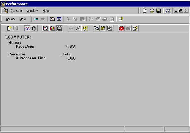 Figure 5.3    Display Type Options for System Monitor